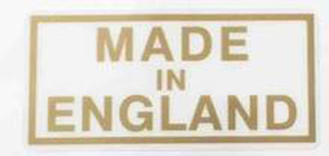 RALEIGH/T.I./CARLTON "made in England" decal.