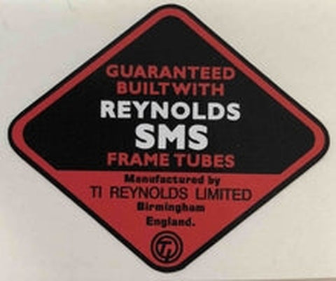 Reynolds SMS Frame decal