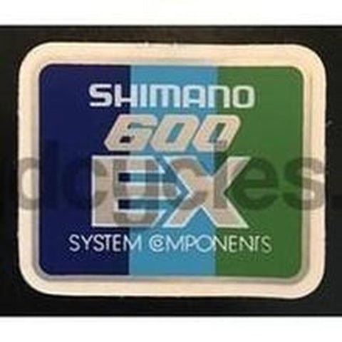 Shimano 600 EX Decal NOS