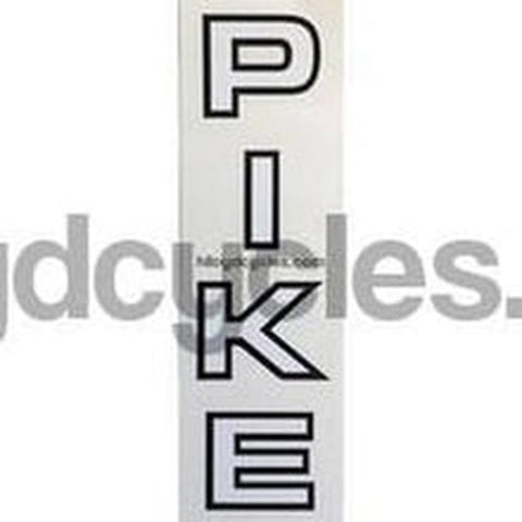 STAN PIKE Seat tube decal