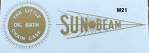 Sunbeam Chaincase decal