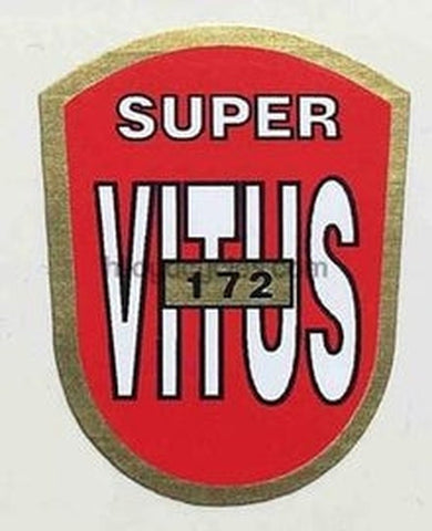 Super Vitus 172 tubing sticker.