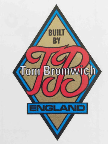 Tom Bromwich headtube crest