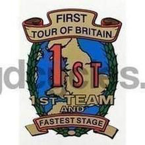 VIKING "1st Tour of Britain" seat tube transfer.