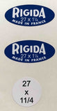 Vintage RIGIDA rim decals
