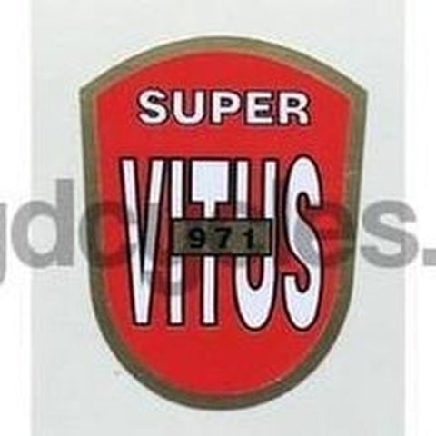 VITUS. Super Vitus 971 tubing sticker.