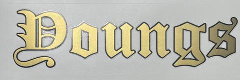 Youngs gothic script