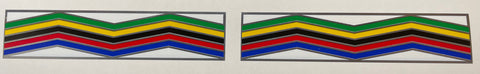 Olympic bands zigzags